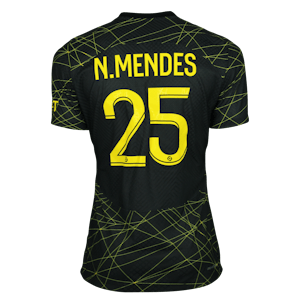 Nuno Mendes Paris Saint-Germain shirt