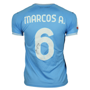 Lazio 팀의 Marcos Antonio Silva Santos 셔츠