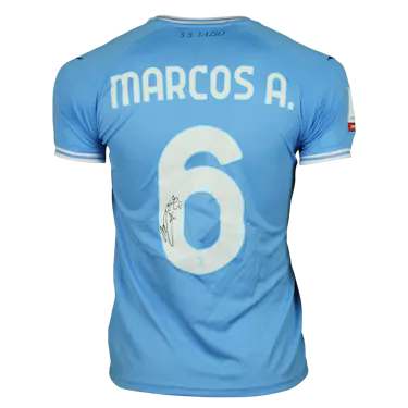 Marcos Antonio Silva Santos SS Lazio camisa.