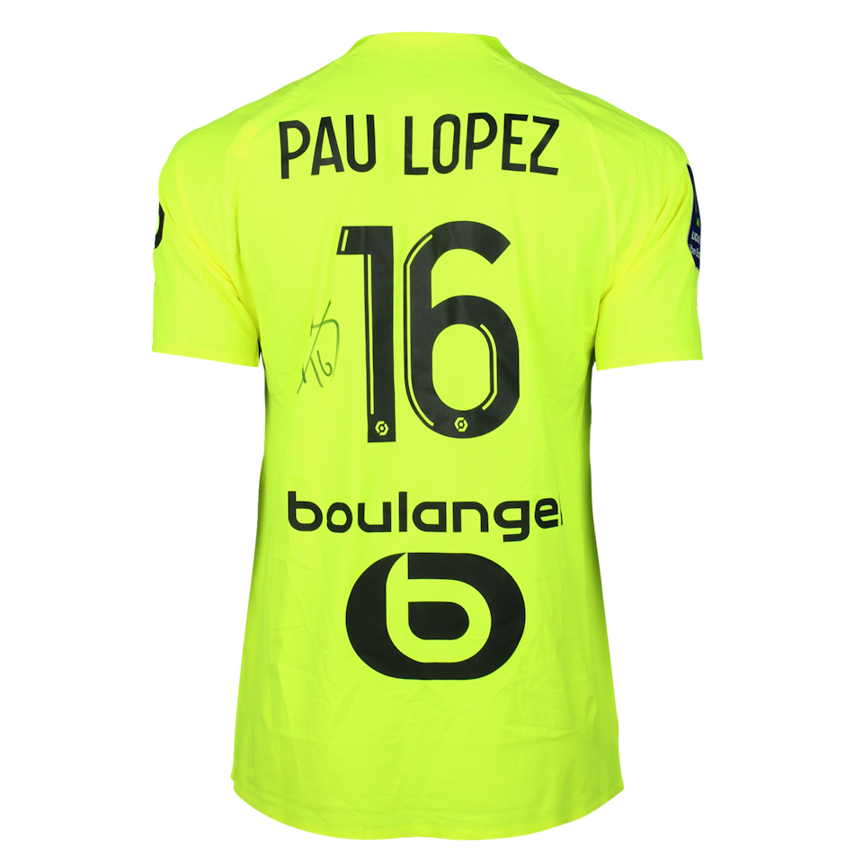 Pau López Olympique de Marseille jersey