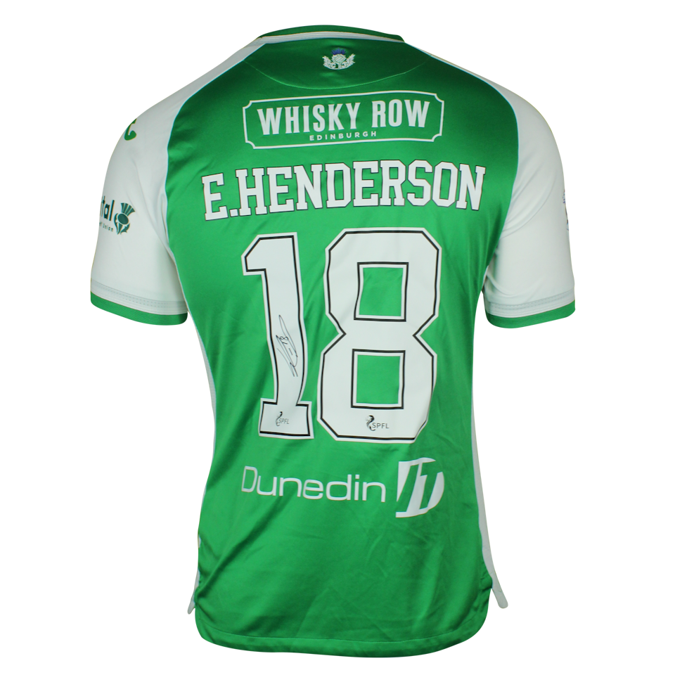Ewan Henderson Hibernian shirt