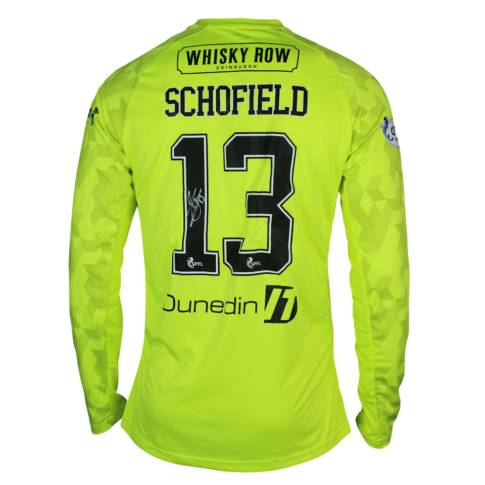 Ryan Schofield  Hibernian shirt