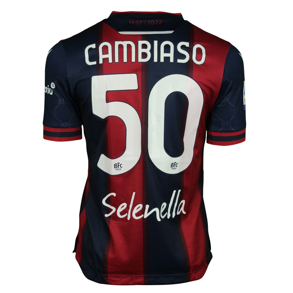 Andrea Cambiaso Bologna Fc 1909 shirt