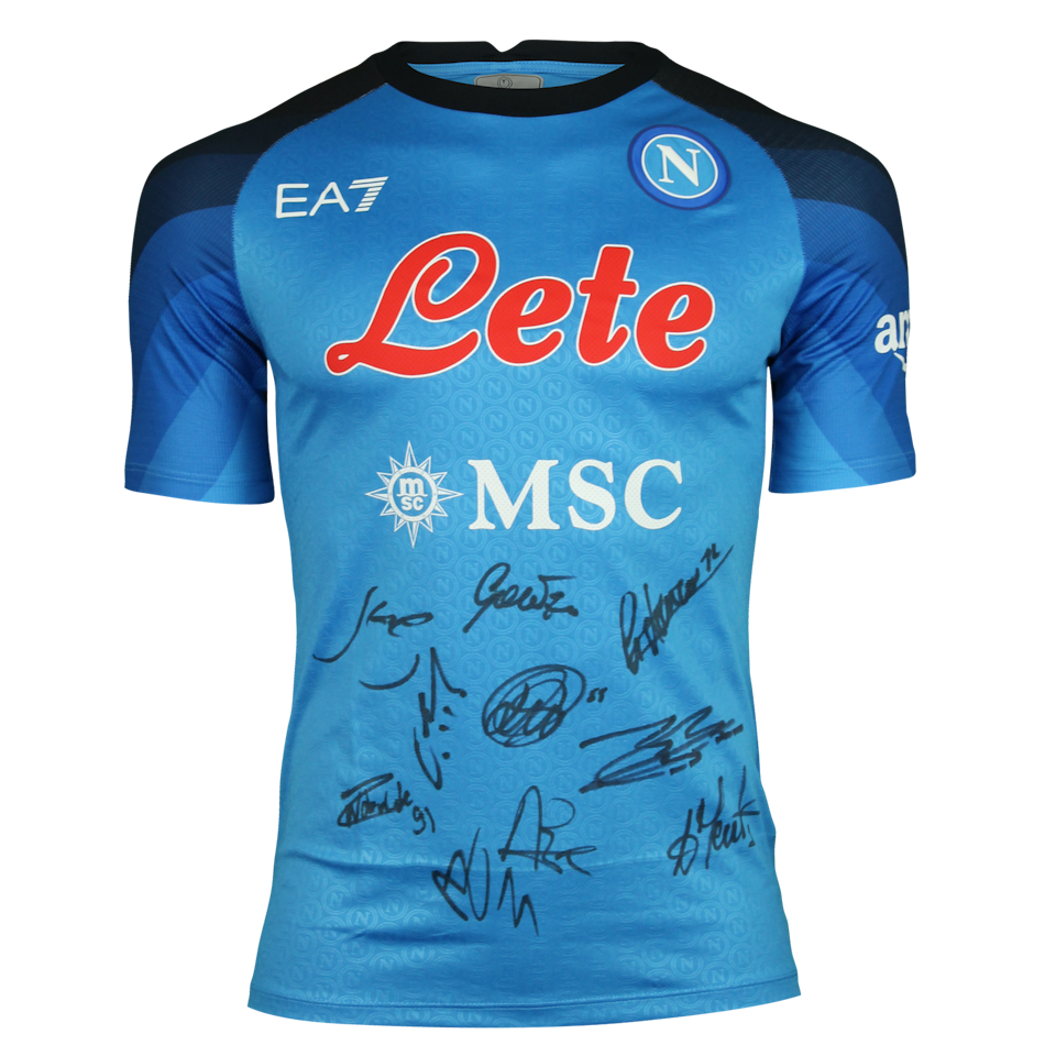 Squad Signed Shirt - 1 | Napoli