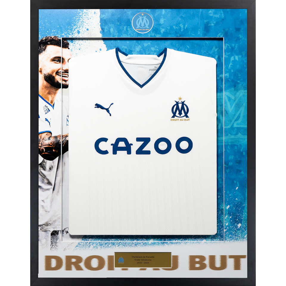 Limited Edition Framed Marseille Home Shirt