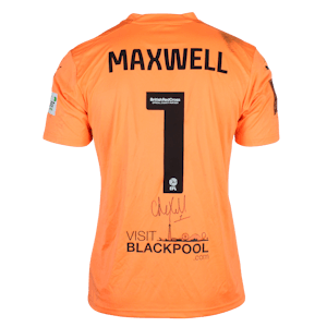 Christopher Maxwell Blackpool shirt