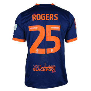 Morgan Rogers Blackpool shirt