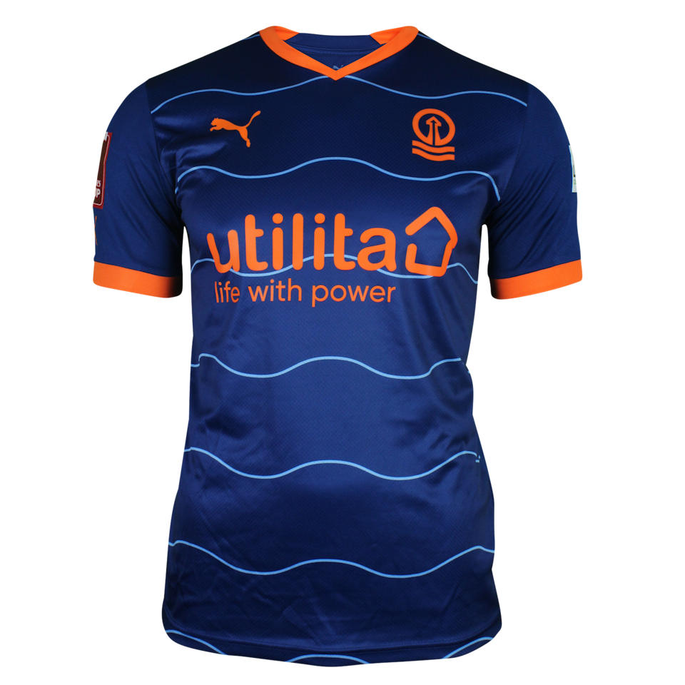 Robert Apter Blackpool shirt