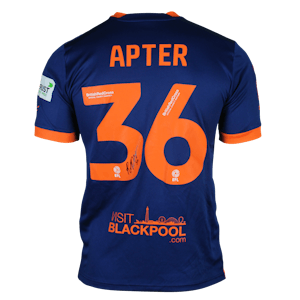 Robert Apter Blackpool shirt