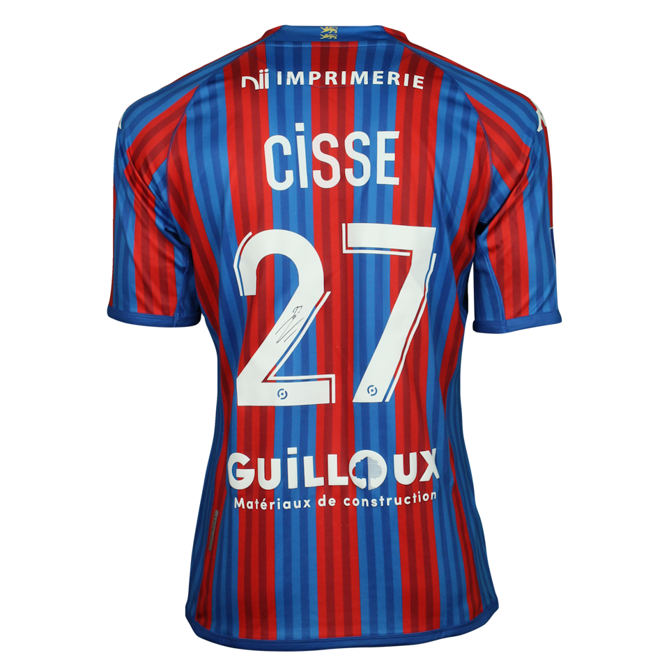 Ibrahim Cissé Stade Malherbe Caen camisa.