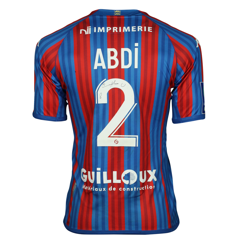 Ali Abdi Stade Malherbe Caen shirt