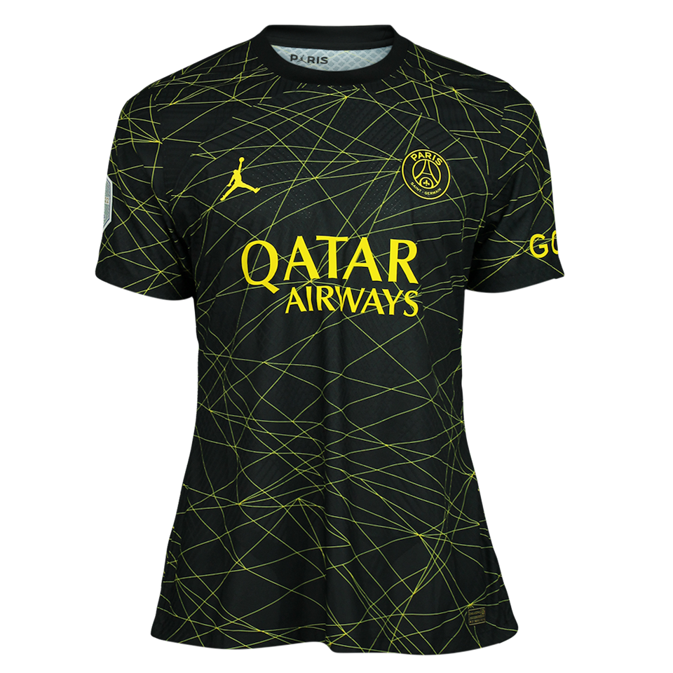 El Chadaille Bitshiabu Paris Saint-Germain shirt