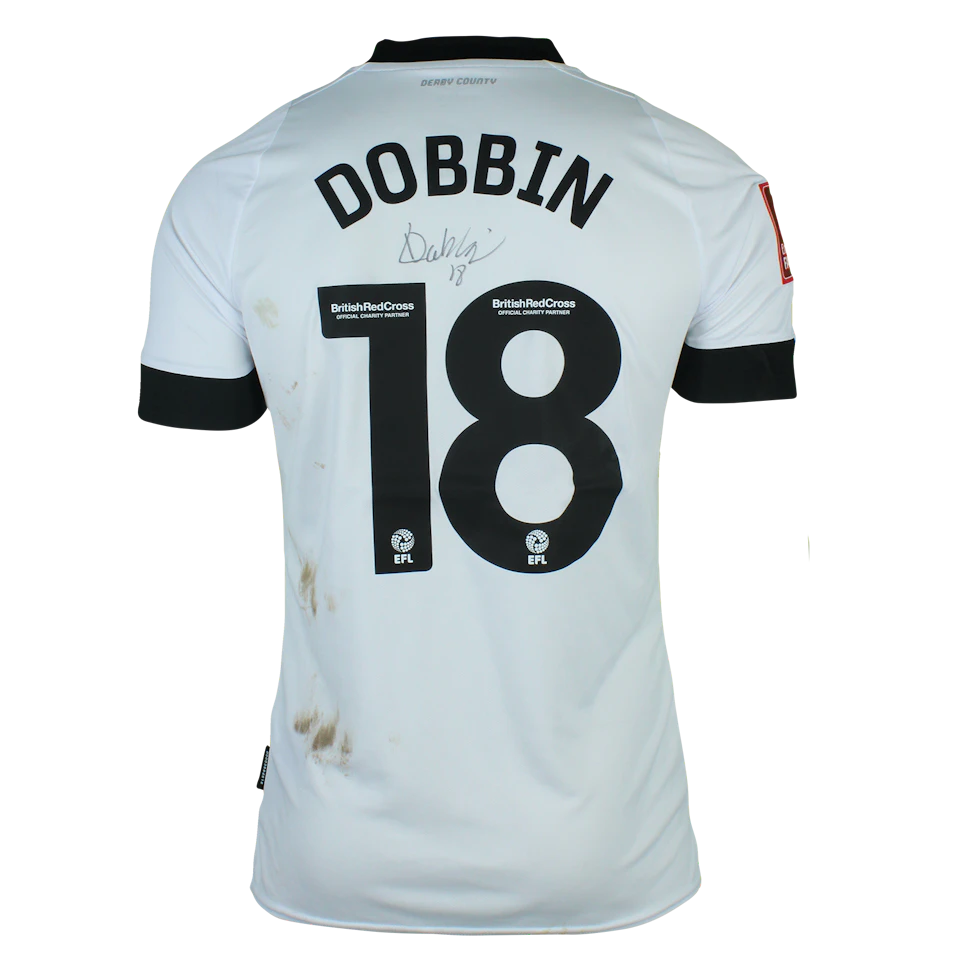 Derby County 팀의 Lewis Norman Dobbin 셔츠