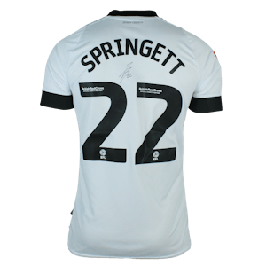 Tony Springett Derby County shirt