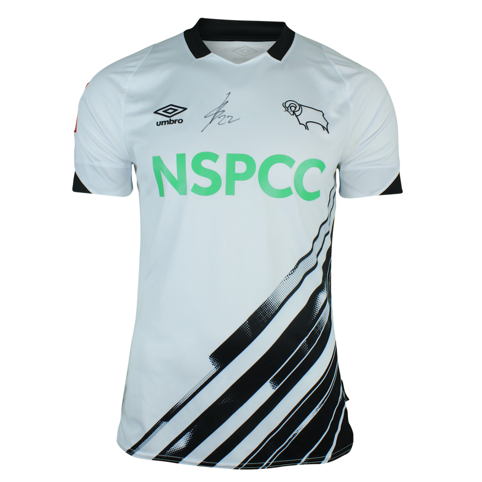 Tony Springett Derby County shirt