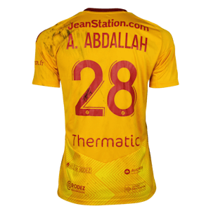 Abdel Hakim Abdallah Rodez Aveyron Football forması