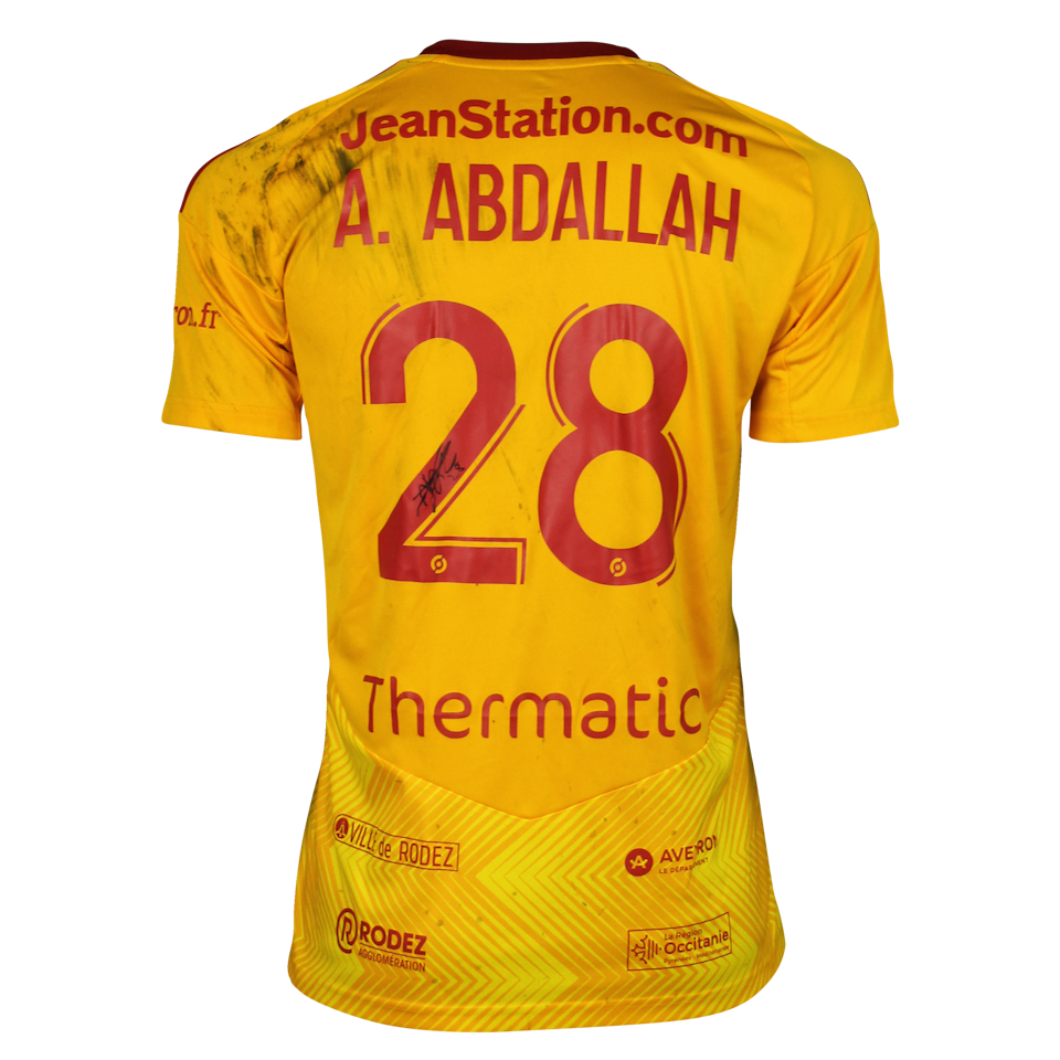 Abdel Hakim Abdallah Rodez Aveyron Football forması