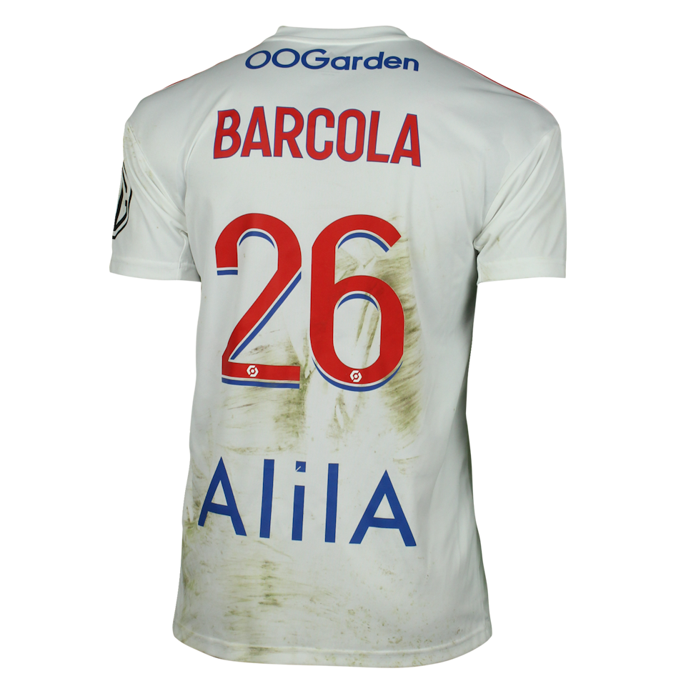 Bradley Barcola Olympique Lyonnais shirt