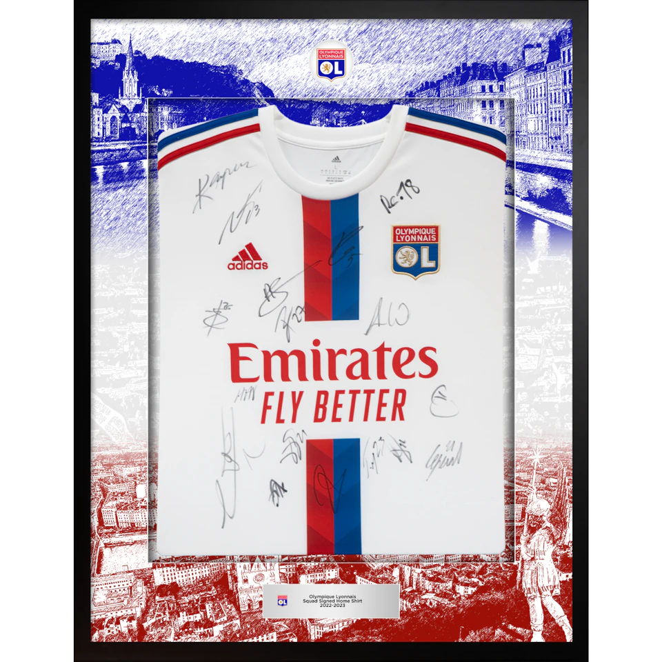 Limited Edition Framed Squad Signed Shirt