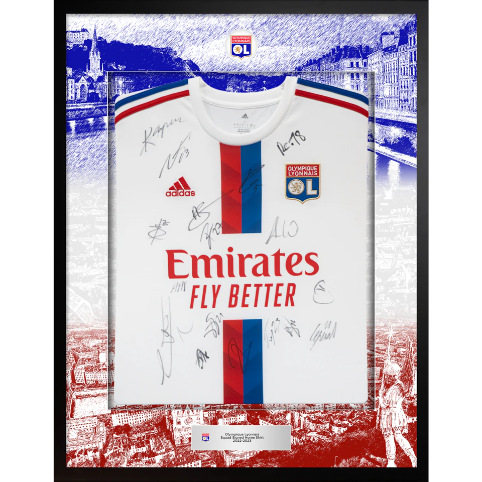 Limited Edition Framed Squad Signed Shirt