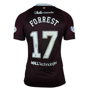 Alan Forrest Heart of Midlothian shirt