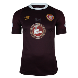 Alan Forrest Heart of Midlothian shirt