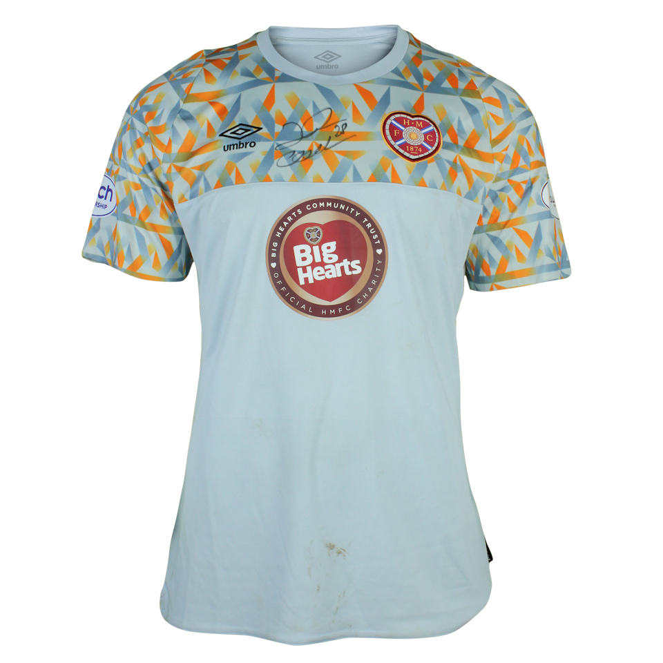 Zander Clark Heart of Midlothian shirt