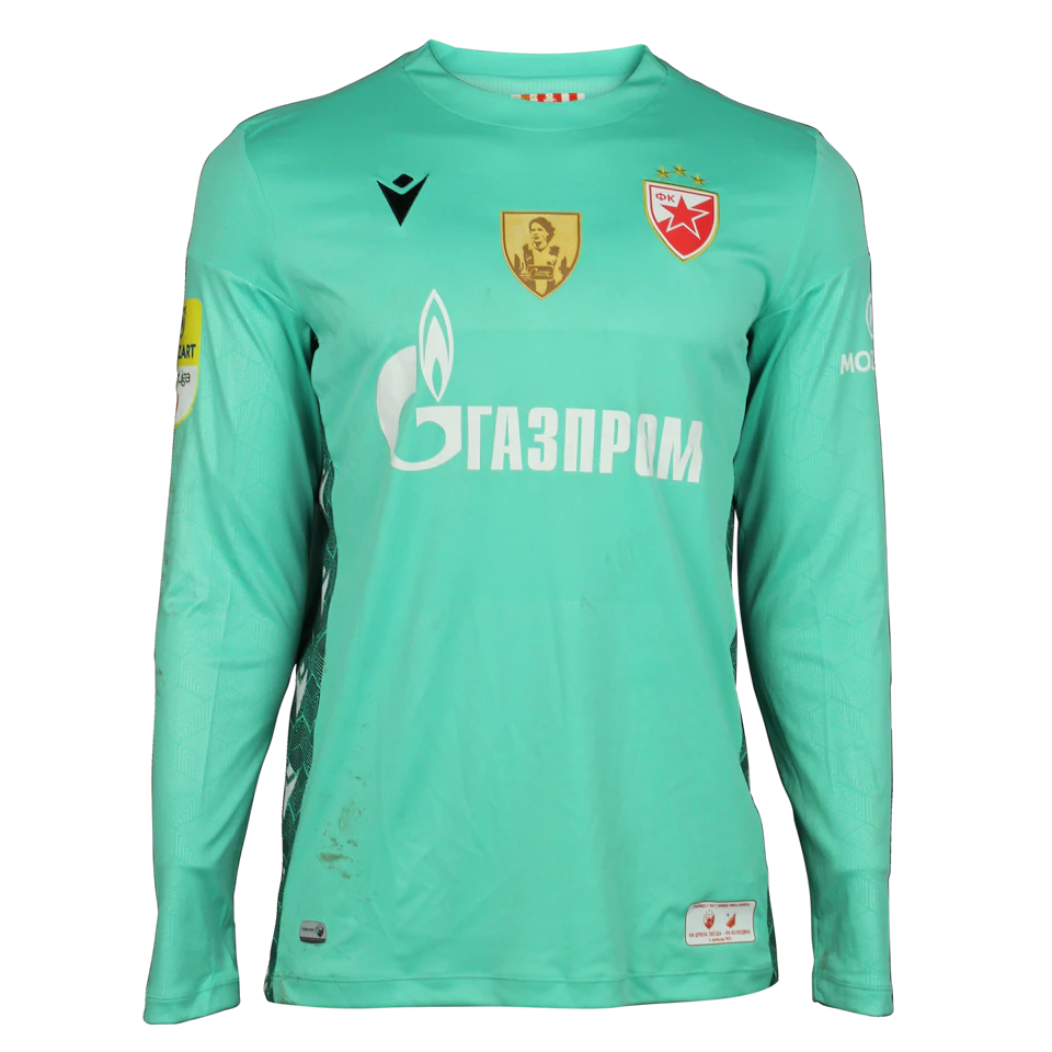 FK Crvena zvezda-Trikot von Milan Borjan
