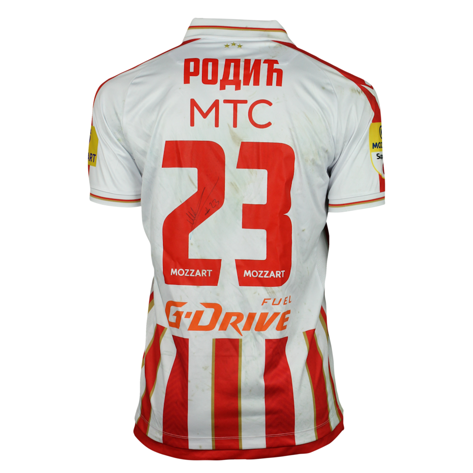 Milan Rodić FK Crvena zvezda jersey
