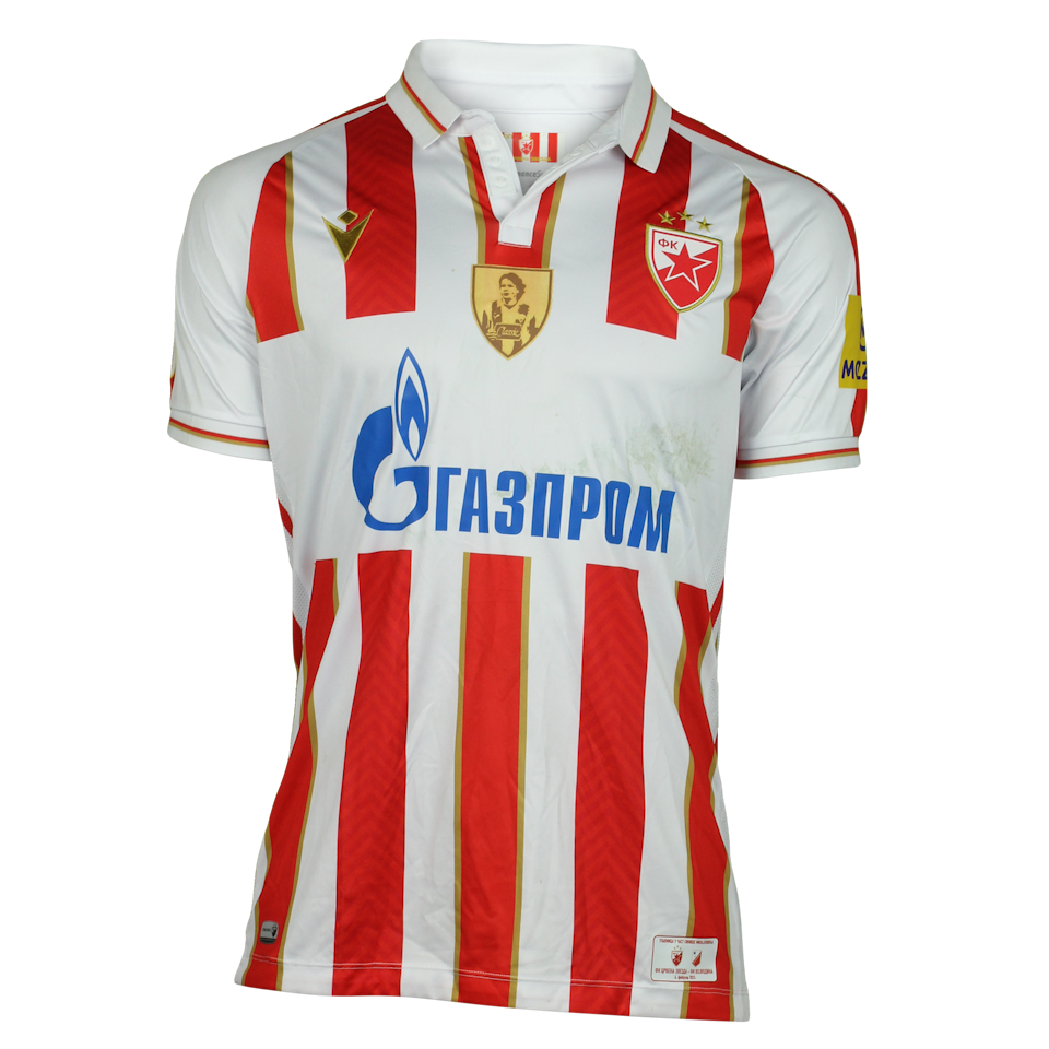 Strahinja Eraković FK Crvena zvezda shirt