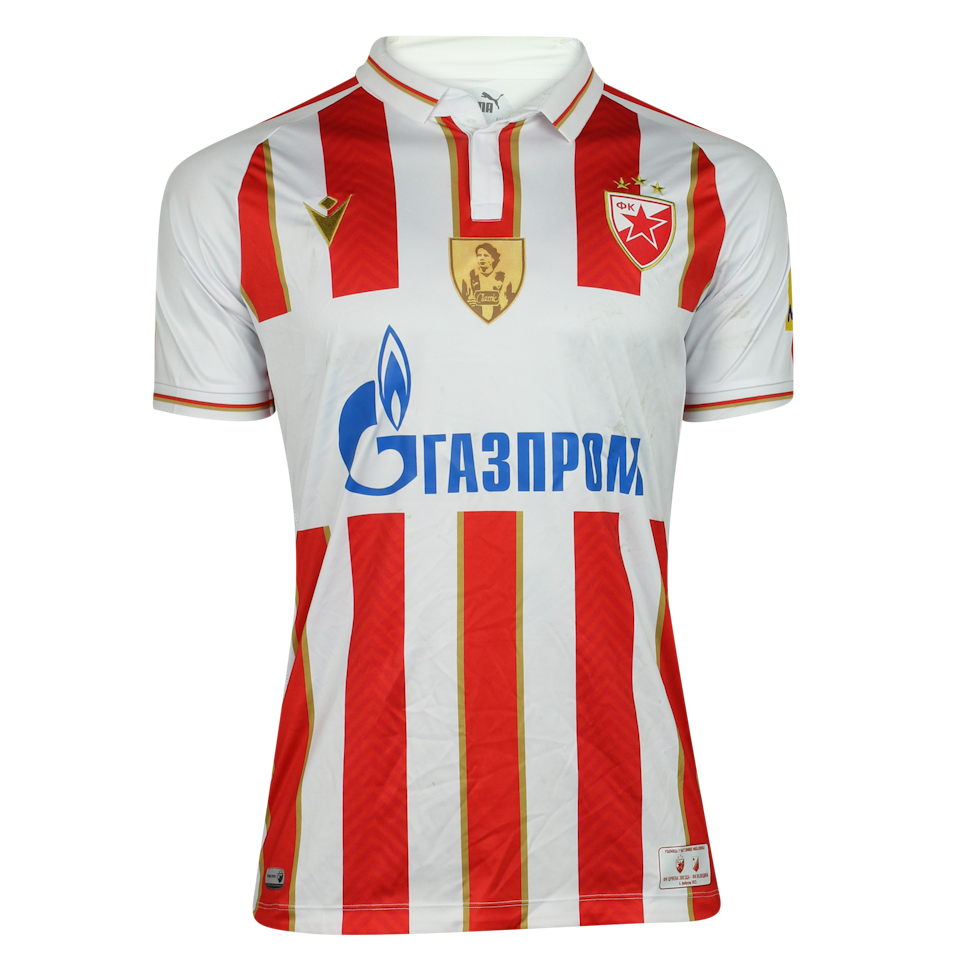 Aleksandar Dragović FK Crvena zvezda jersey