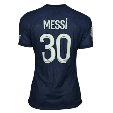 Lionel Messi Paris Saint-Germain shirt