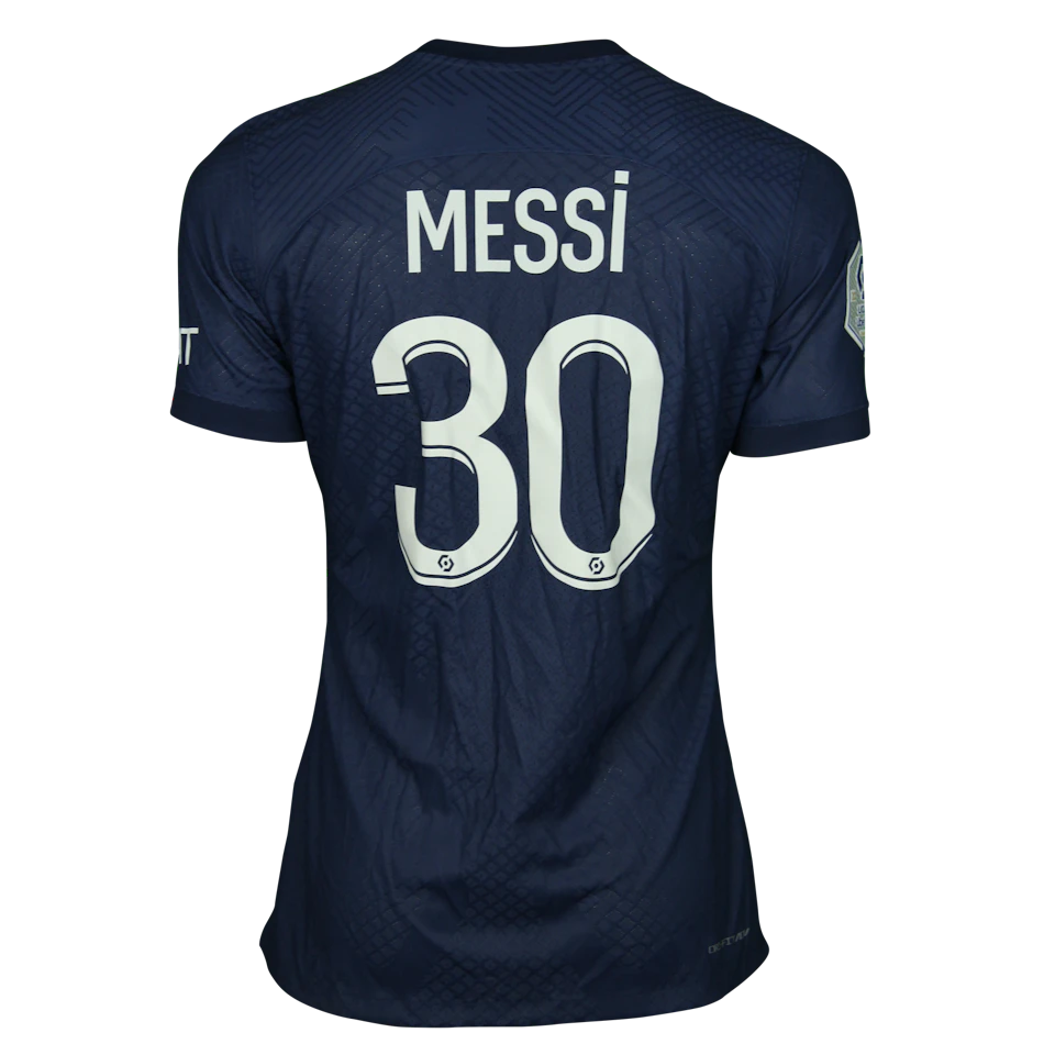 Lionel Messi Paris Saint-Germain shirt