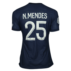 Nuno Mendes Paris Saint-Germain camisa.