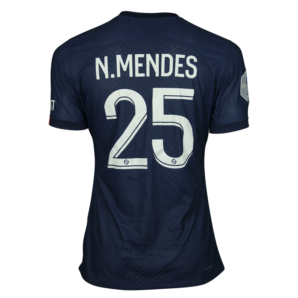 Nuno Mendes Paris Saint-Germain camisa.