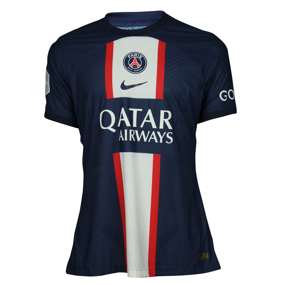 El Chadaille Bitshiabu Paris Saint-Germain shirt