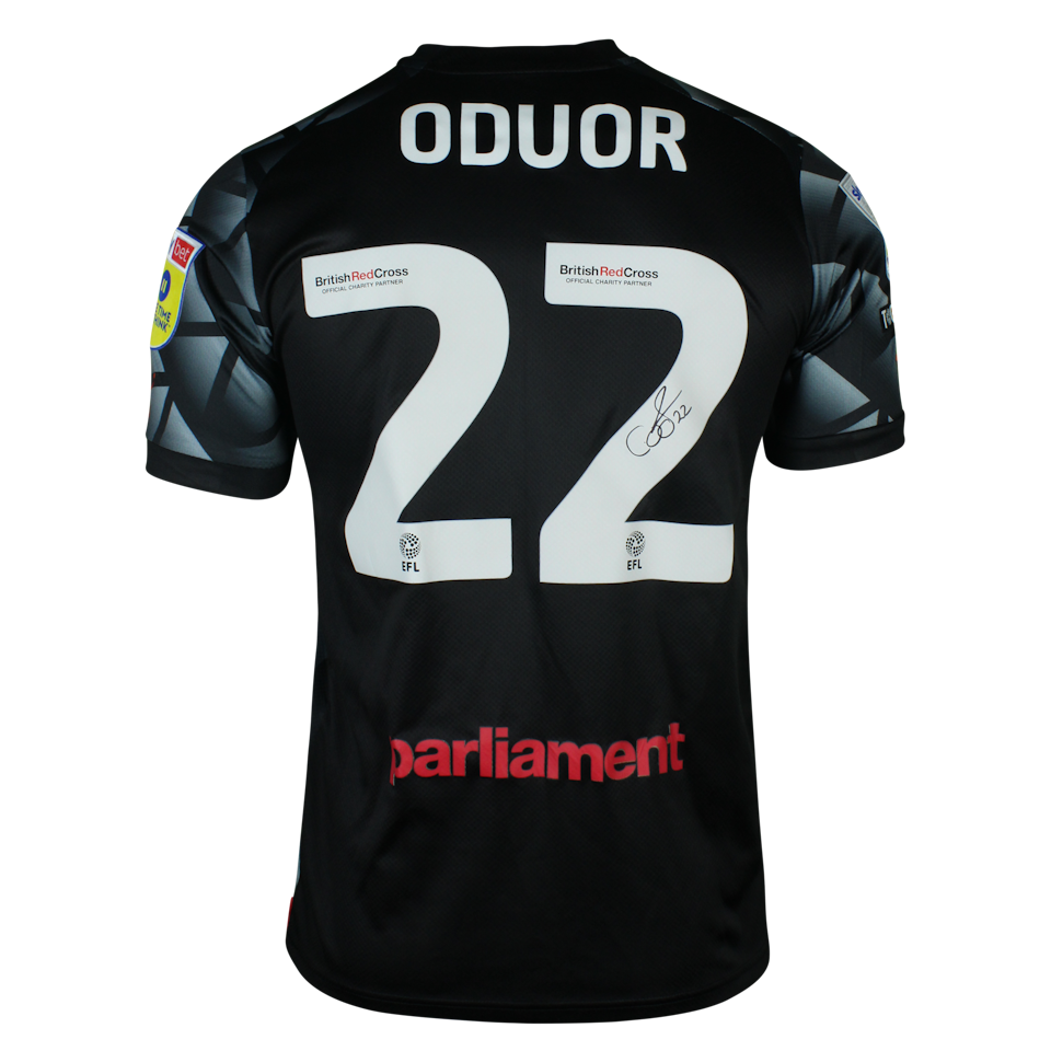 Clark Oduor  Barnsley jersey