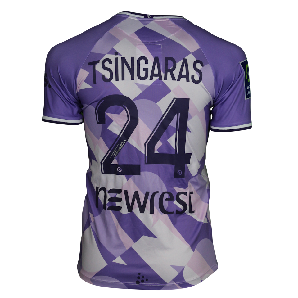 Maglia di Theocharis Tsingaras (Toulouse FC)