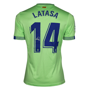 Juan Miguel Latasa Fernandez Layos Getafe CF jersey