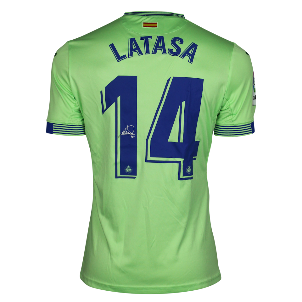 Juan Miguel Latasa Fernandez Layos Getafe CF jersey