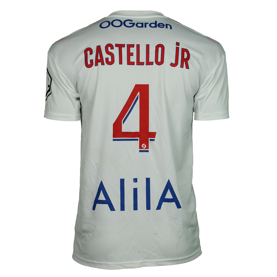 Castello Lukeba Olympique Lyonnais shirt