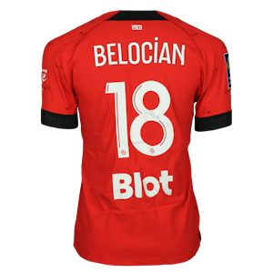 Jeanuel Belocian Stade Rennais F.C. shirt