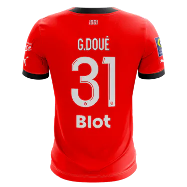 Guela Doué Stade Rennais F.C. jersey