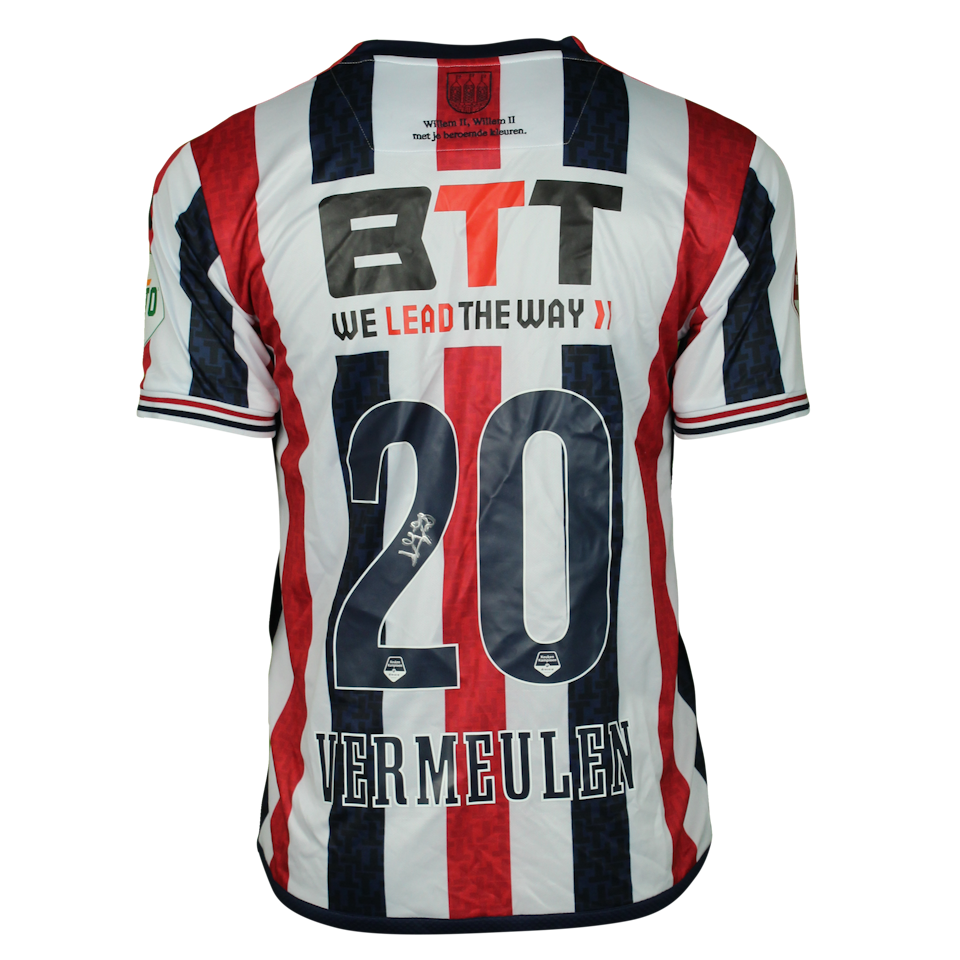 Valentino Vermeulen Willem II shirt