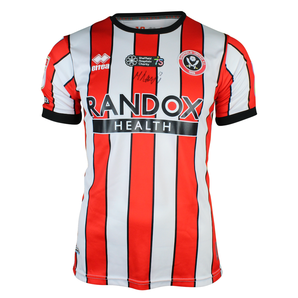 Max Lowe Sheffield United shirt