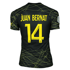 Juan Bernat  Paris Saint-Germain shirt