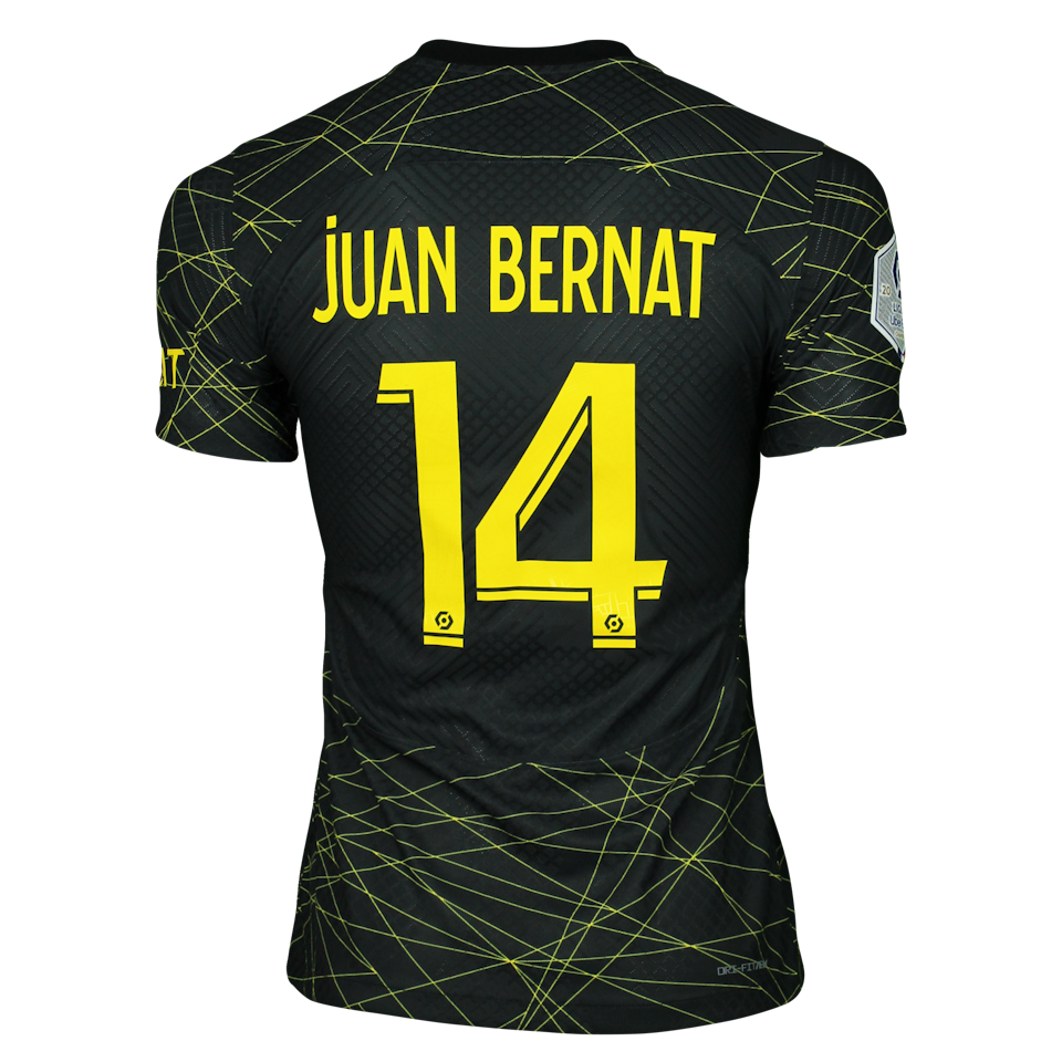 Juan Bernat  Paris Saint-Germain shirt