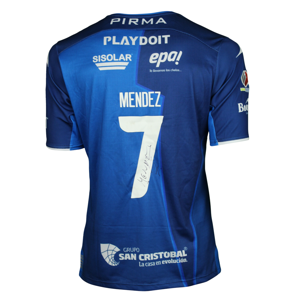 Edgar Antonio Méndez Ortega Necaxa shirt