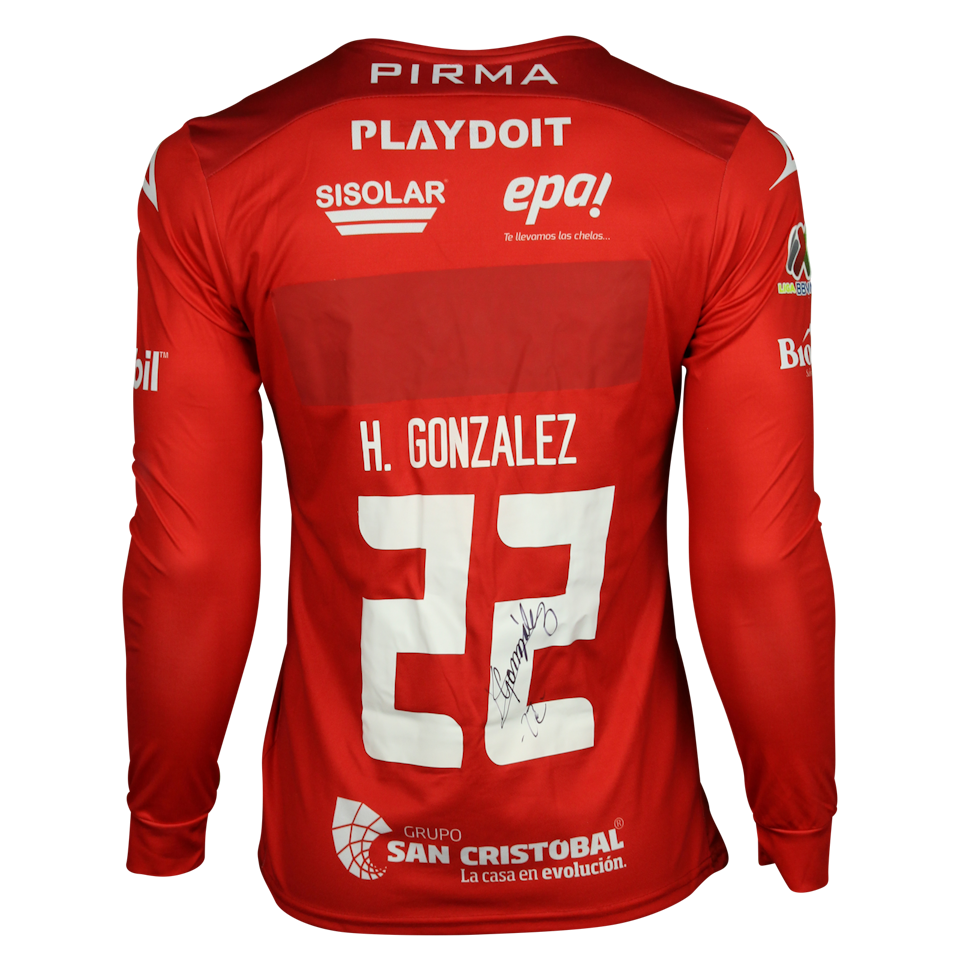 Hugo González Necaxa shirt