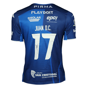 Camisa de Juan Pablo Domínguez Chonteco Necaxa